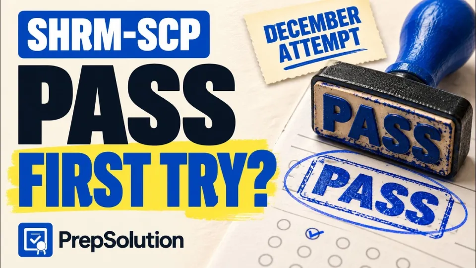 SHRM-SCP Exam 2026, How to Read Long Scenarios and Study Smarter Before December